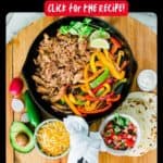 Fajitas De Cerdo A La Mexicana (Mexican-Style Pork Fajitas)