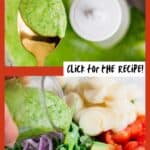 Hearts of Palm Salad with Creamy Avocado Dressing