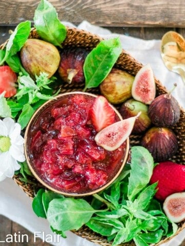 homemade-Strawberry-fig-preserves-recipe