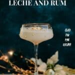 Dessert Cocktail with Dulce de Leche and Rum