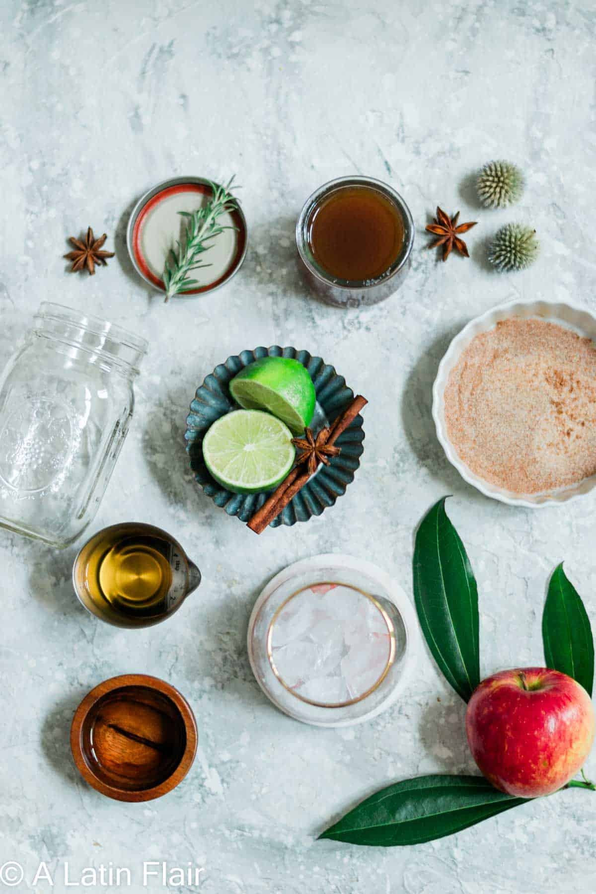 Apple Cider Fall Margarita ingredients