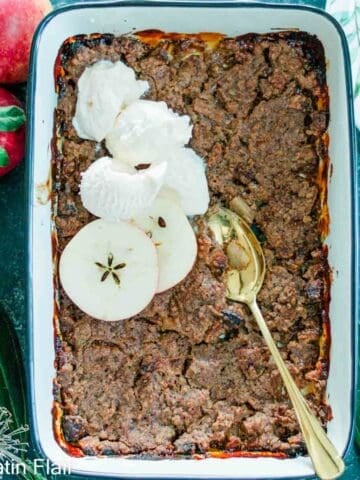 Dulce de Leche Apple Crisp Recipe Without Oats