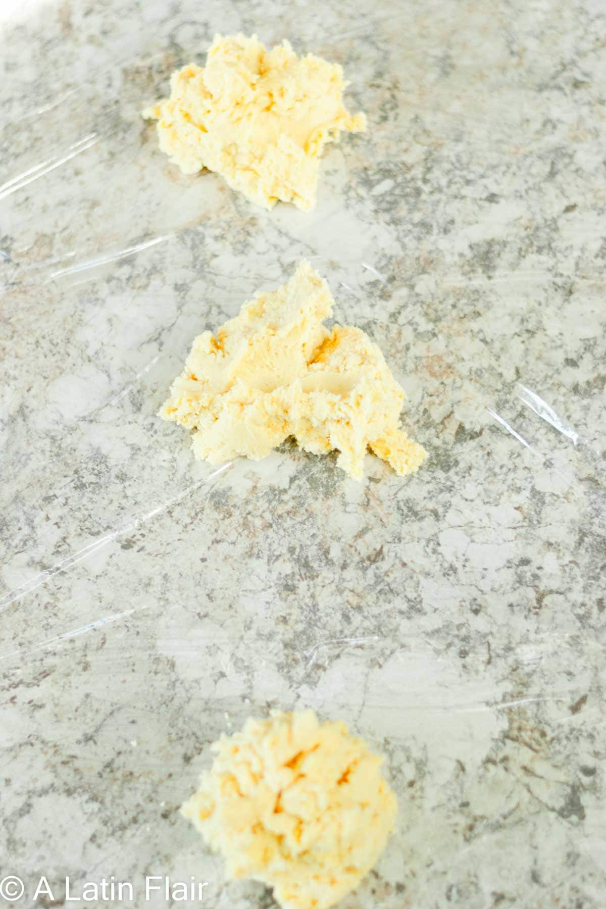 dough for Hearts shaped Dulce de Leche Cookie Recipe