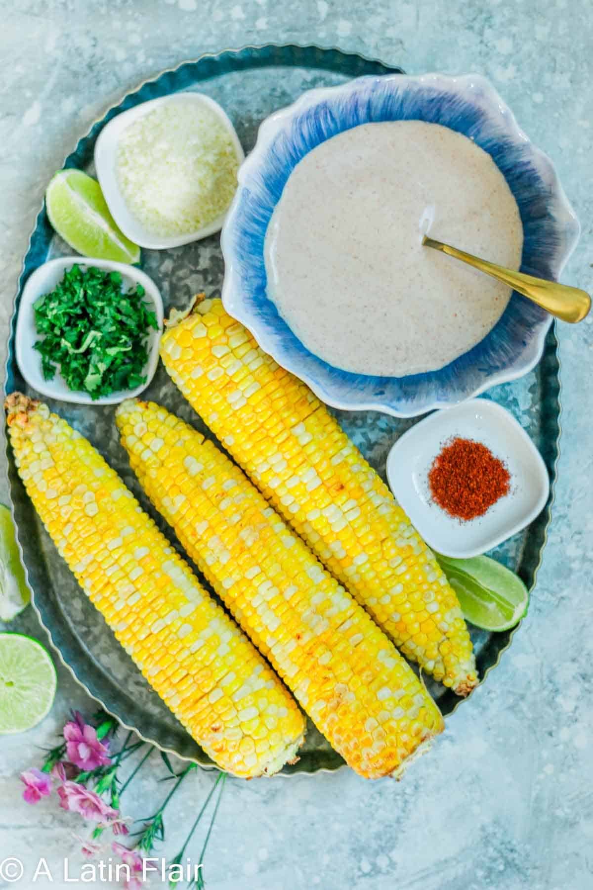 mexican street corn preparation