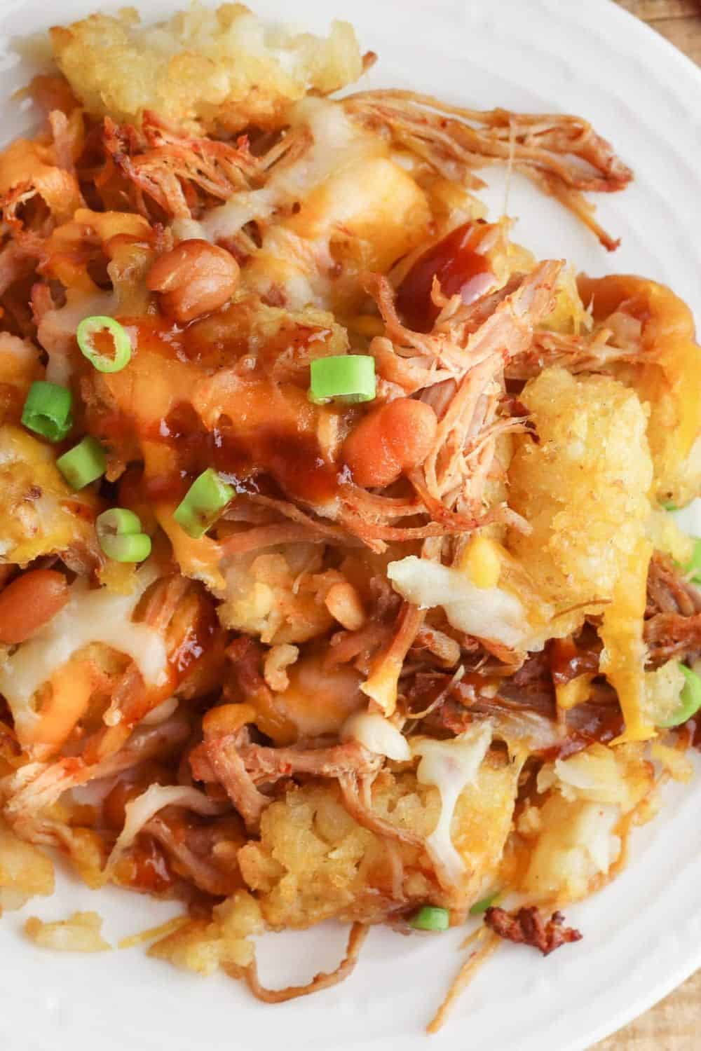 BBQ Pulled Pork Totchos
