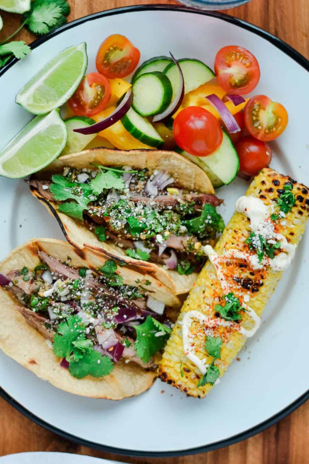 Chimichurri Steak Tacos