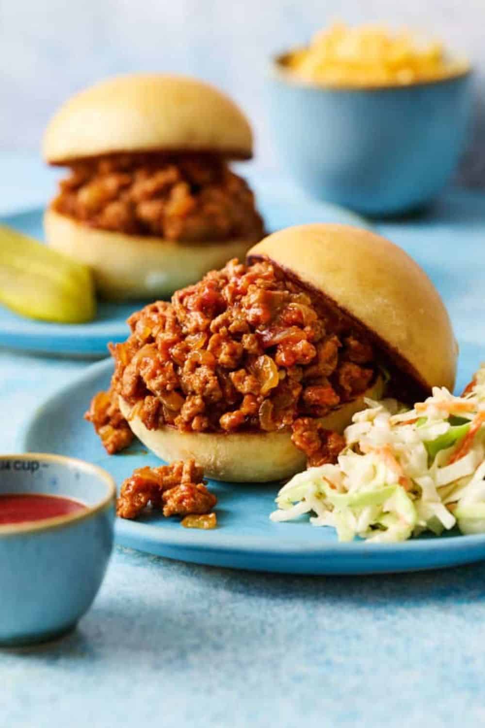 Easy Ground Chicken Sloppy Joes