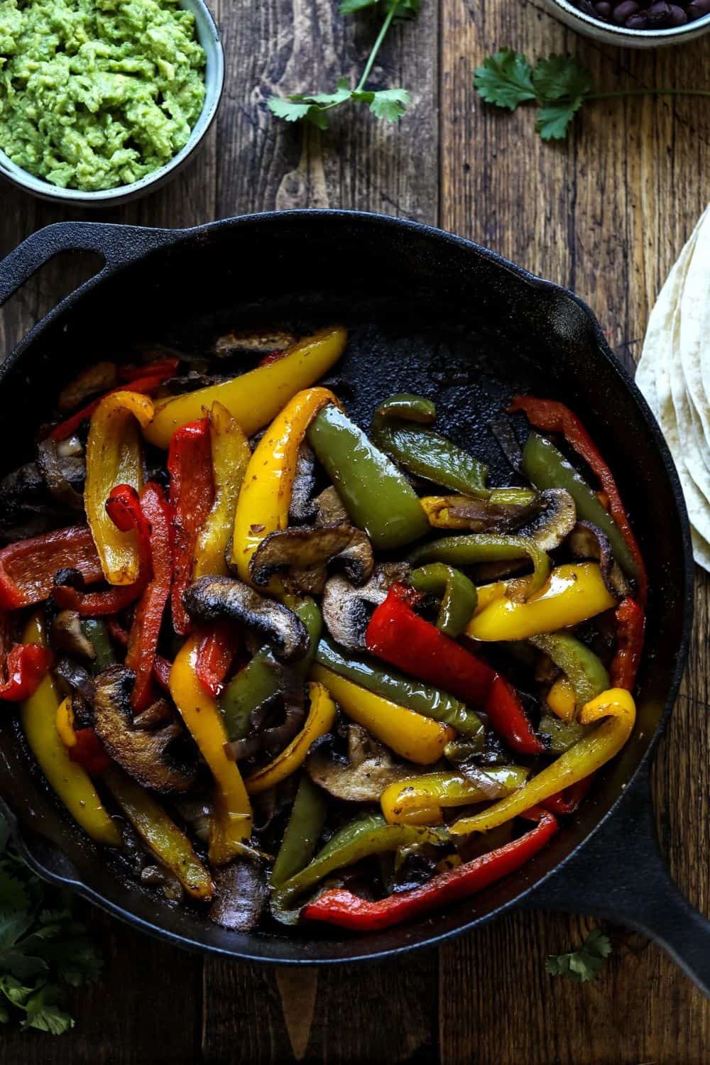 Finger-Licking Veggie Fajitas