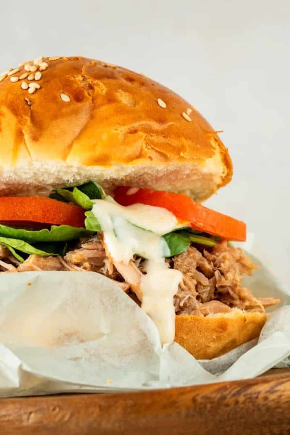 Pulled Pork Burger