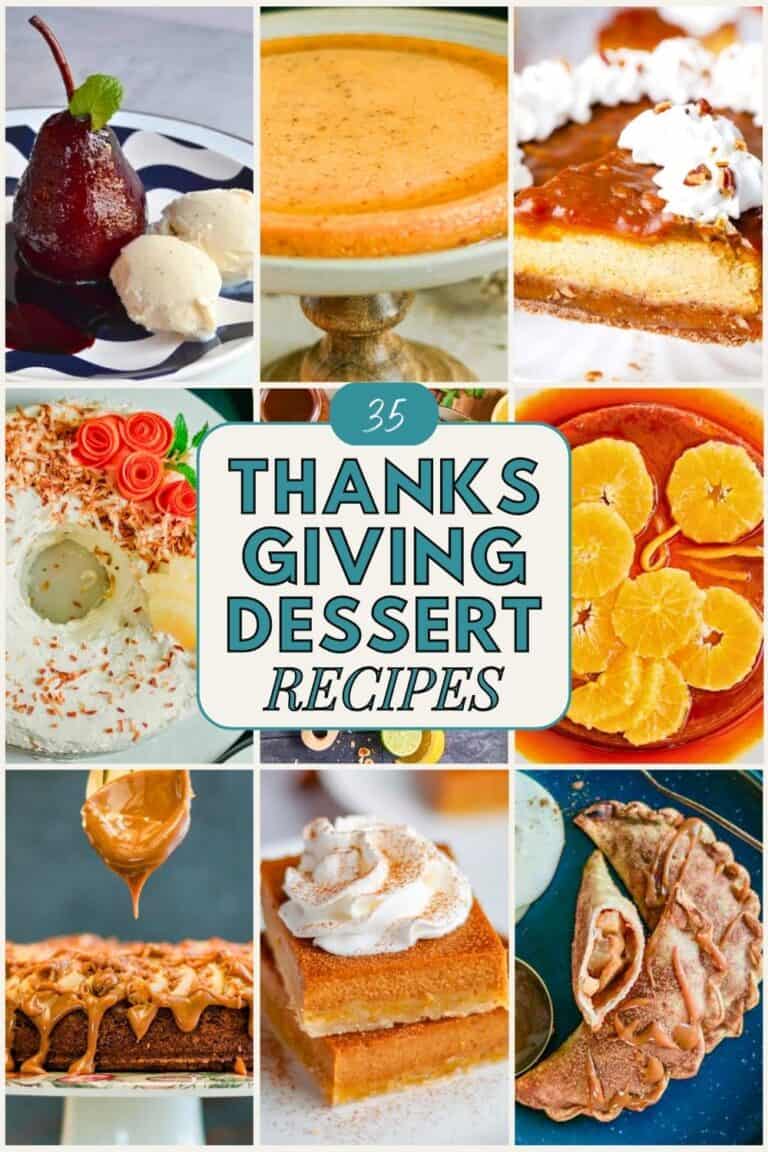 35+ Thanksgiving Dessert Recipes: Best Desserts To Try | A Latin Flair