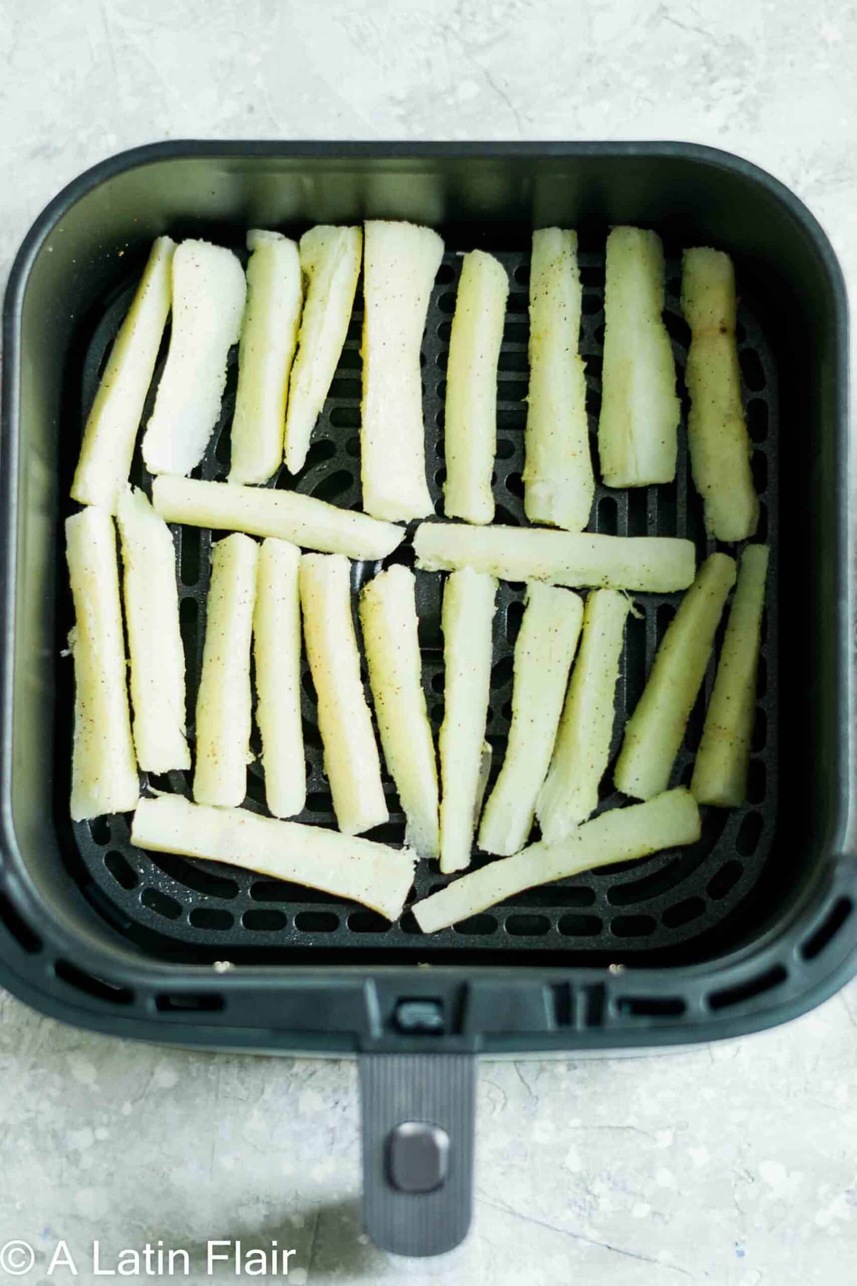 Instructions for Yuca Fries Air Fryer