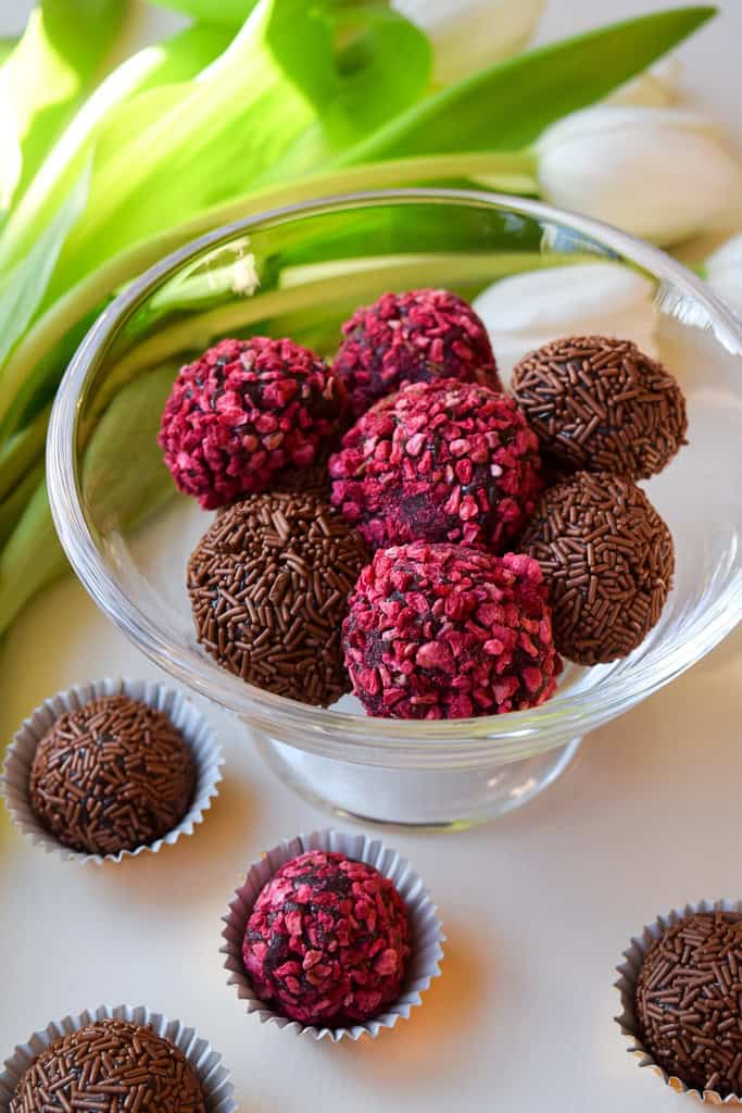 Brigadeiros truffles.