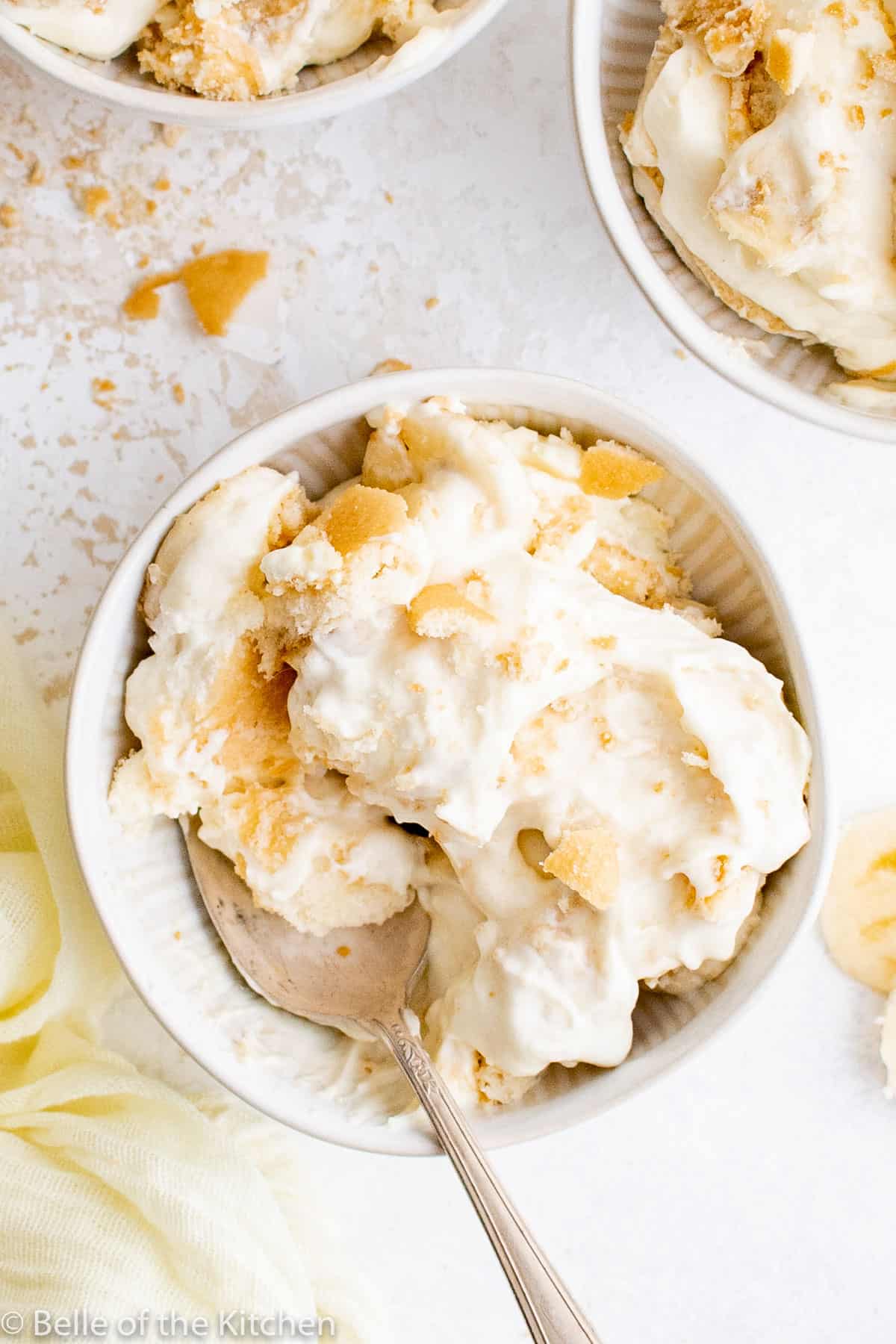 Easy banana pudding.