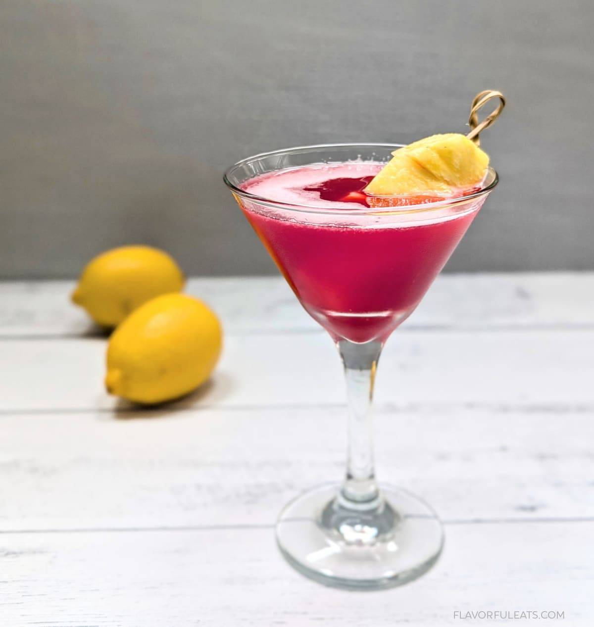 Hawaiian smash martini.