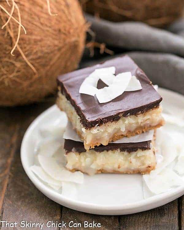 Mounds bars.